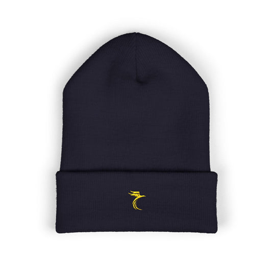 Embroidered Classic Cuffed Beanie – Stylish Warmth for Every Occasion